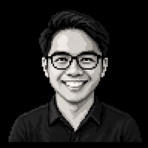 Pixel-art portrait of Aniq Saidi